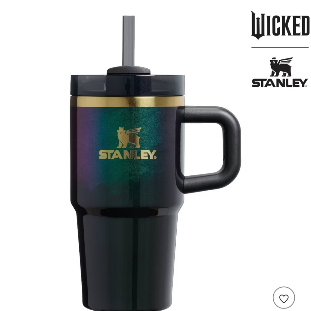 Stanley 20 oz Stainless Steel H2.0 Flowstate Quencher Tumbler Elphaba For Good - Picture 1 of 4